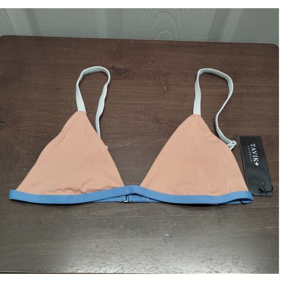 Tavik NWT Size Small Zepplin Swimsuit Separates Desert Clay Bikini TOP Only - Picture 2 of 6